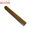 Beautiful aluminum metal wood strip baffle ceiling for hall